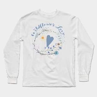 Blue spring Long Sleeve T-Shirt